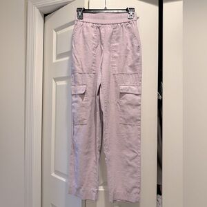 New Day Light Purple Cargo Pants, size XS